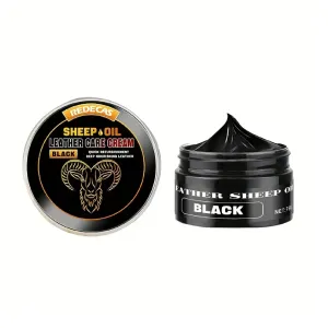 2.65oz Leather Shoes Maintenance Oil, Leather Restoration Cream - Cleaning And Maintenance Cream