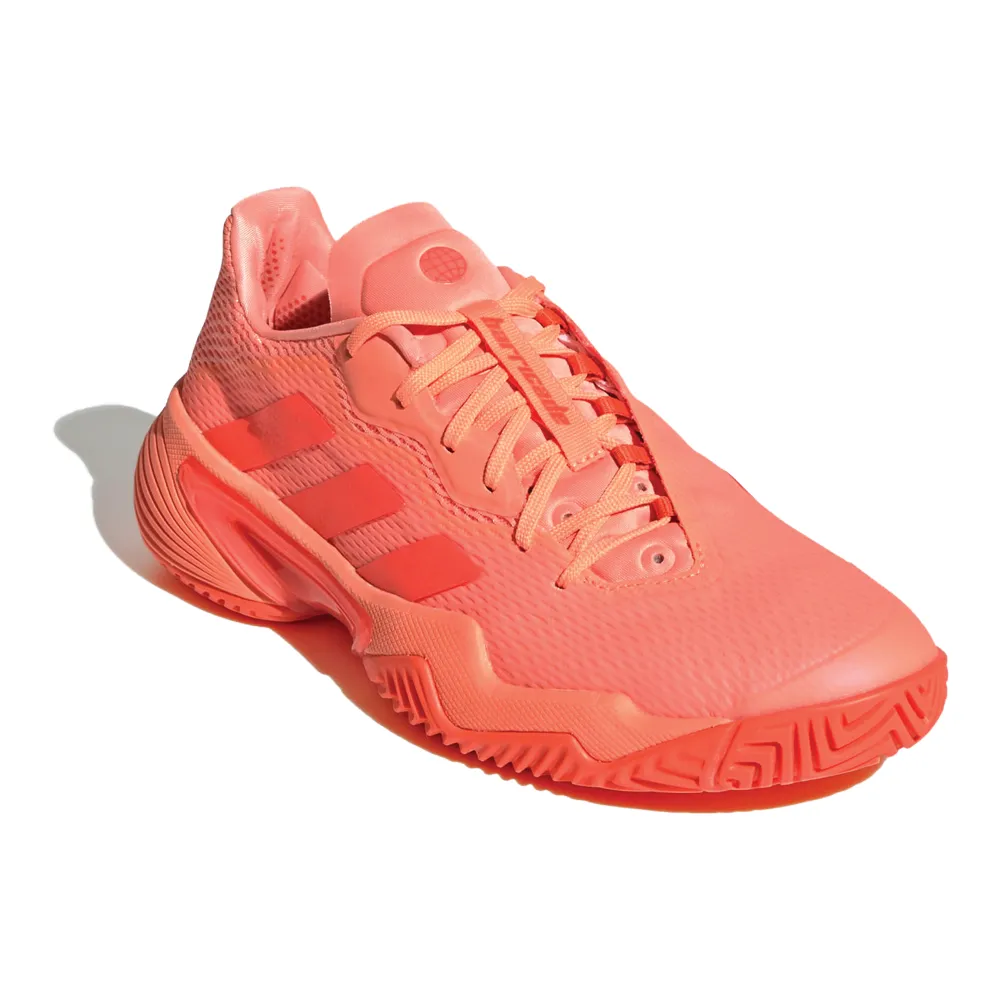 adidas Barricade Tennis Shoes (Ladies) - Beam Orange/Solar Orange/Impact Orange