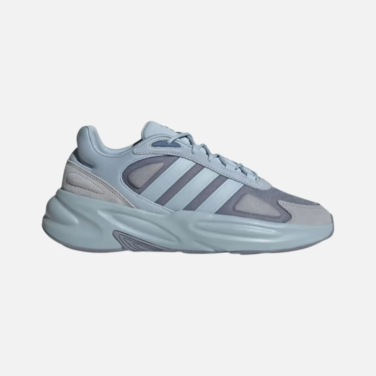 Adidas Ozelle Cloudfoam Sneaker Men's Lifestyle Shoes -Core White/Cloud White/Orbit Gray