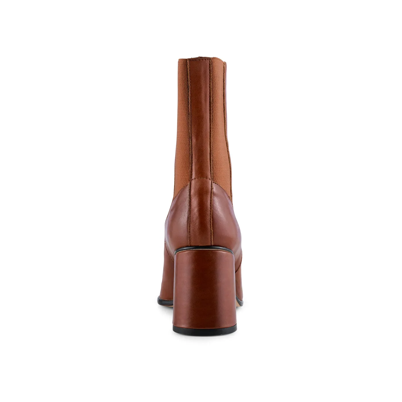 Agata chelsea boot leather - TAN