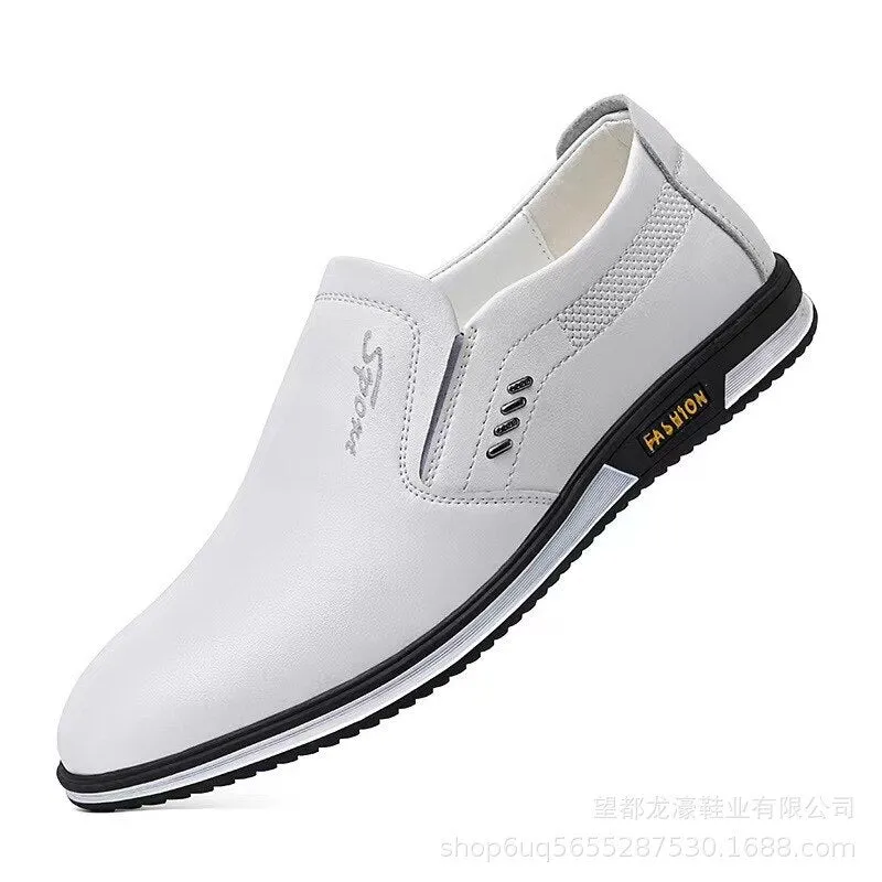 Aidase Brand New Fashion Men Loafers Men Leather Casual Shoes High Quality Adult Moccasins Men Driving Shoes Male Footwear Unisex