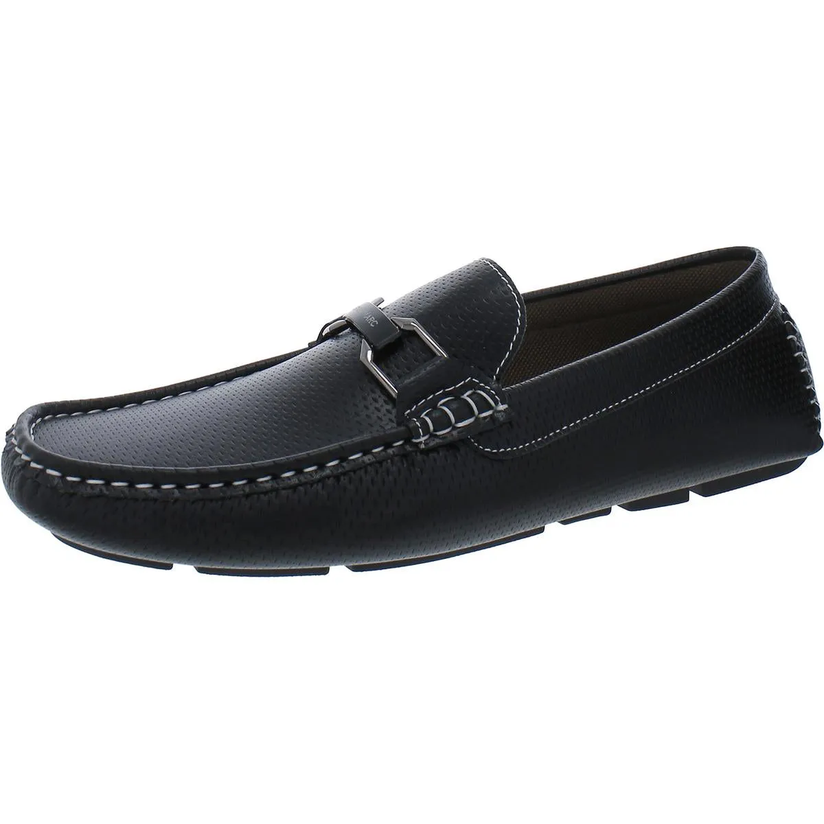 Aston Marc Mens Charter Embellished Slip On Driving Moccasins