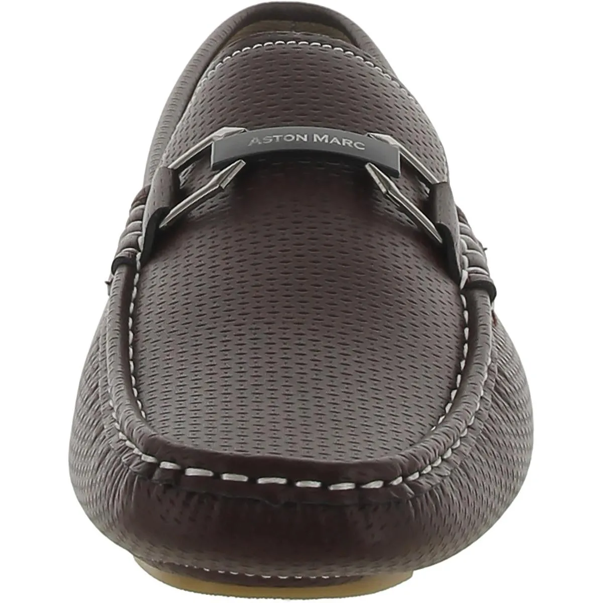 Aston Marc Mens Charter Embellished Slip On Driving Moccasins