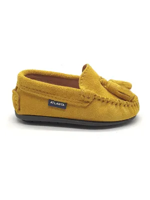 Atlanta Mocassin- Baby Shoes Moccasins Yellow-016G041