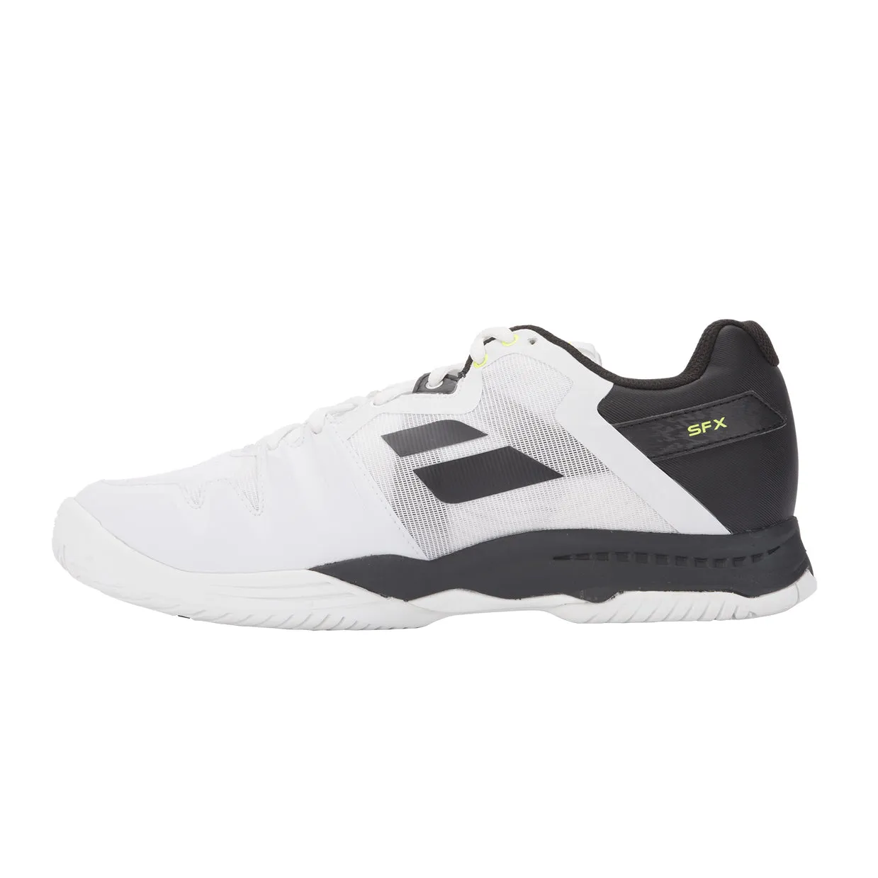 Babolat SFX3 White Black All Court Mens Tennis Shoes