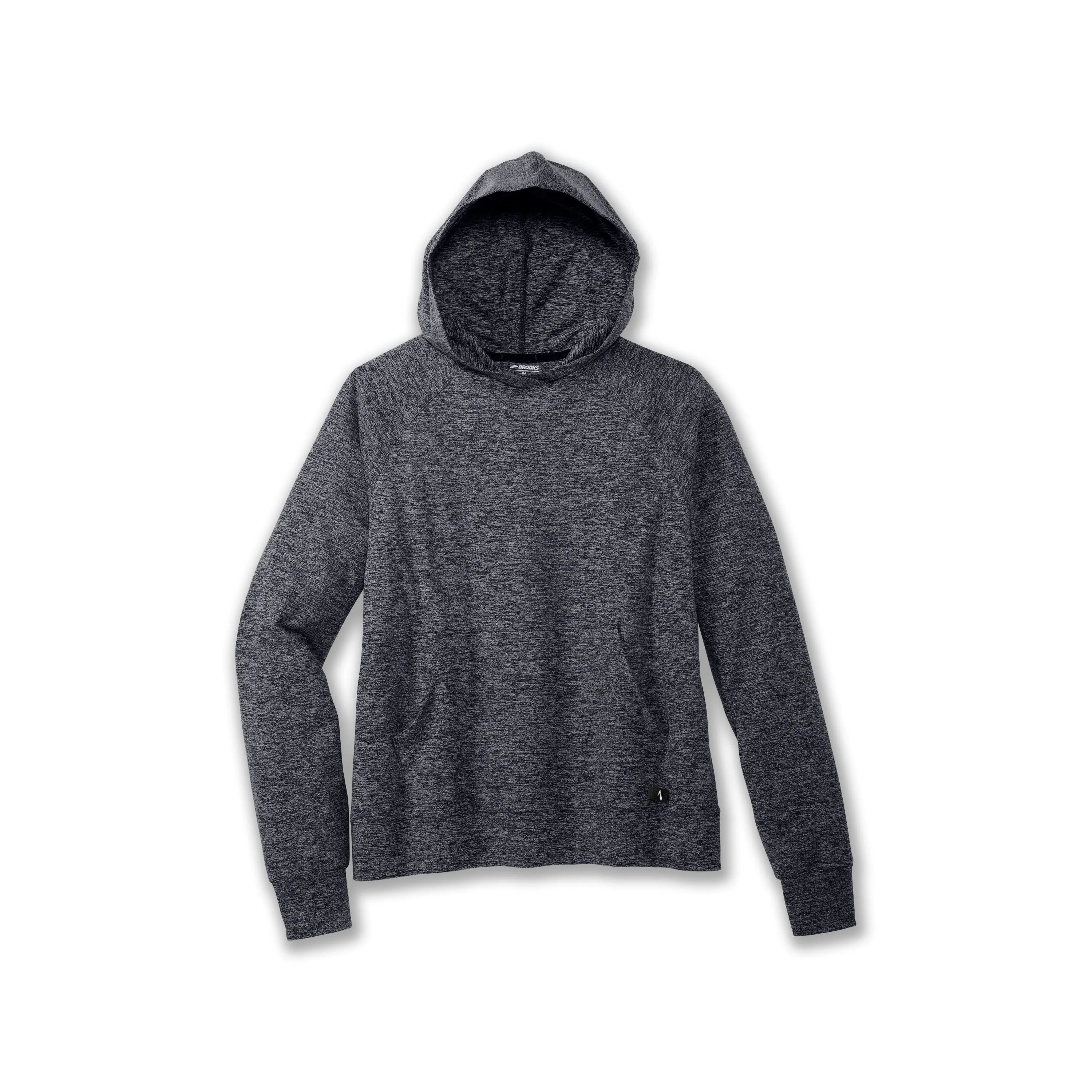 Brooks | Luxe Hoodie | Women's | Heather Black