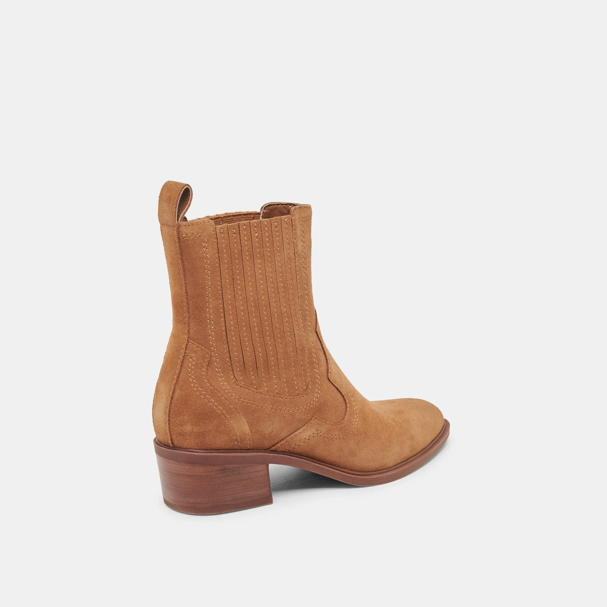 BRYLEE H2O WIDE BOOTIES BROWN SUEDE