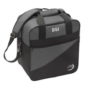 BSI Solar III Single Tote Bowling Bag Charcoal Black