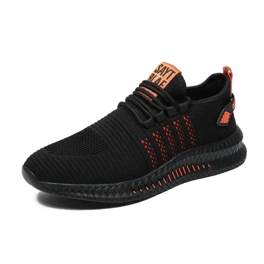 Casual Men's Summer Sneakers - Lightweight, Breathable Shoes, Tennis-Inspired Design for Walking