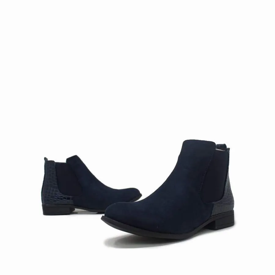 Cindy Snakeskin Chelsea Boot