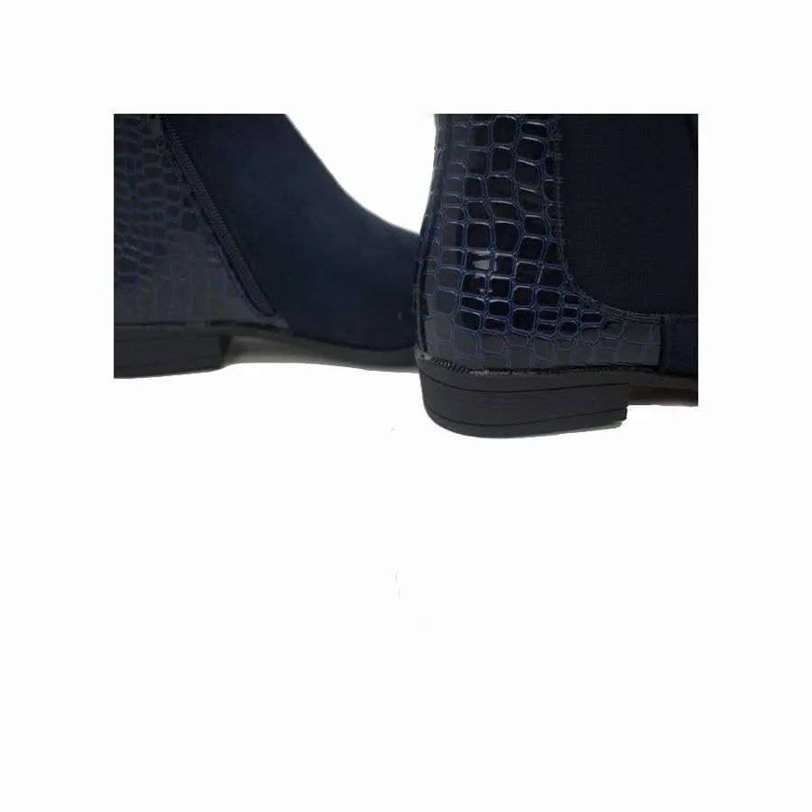 Cindy Snakeskin Chelsea Boot