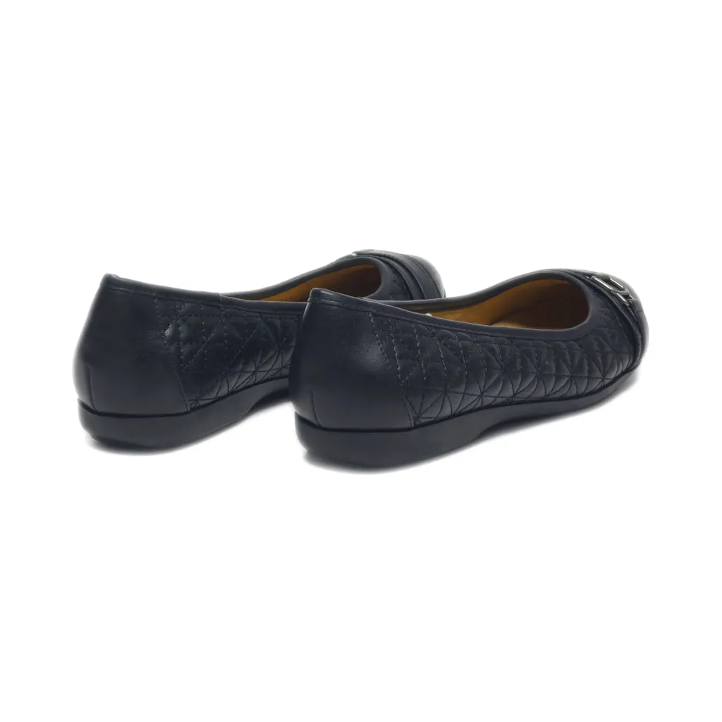 Croft & Barrow Kohl'S Ballerinas Leather Black Colour For Women