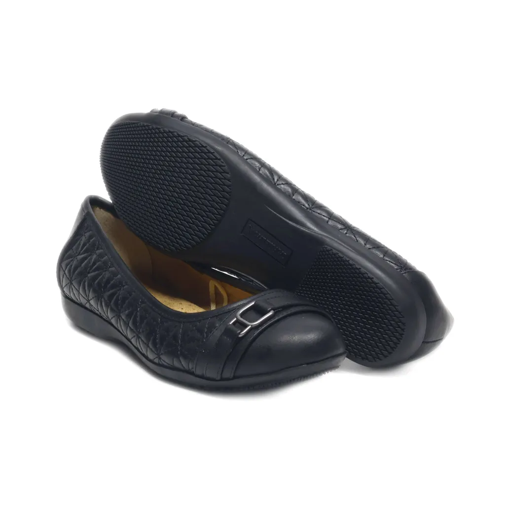 Croft & Barrow Kohl'S Ballerinas Leather Black Colour For Women