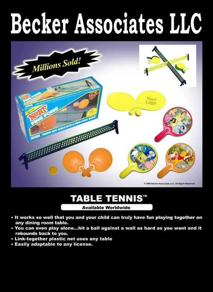 DISNEY CARS TABLE TENNIS