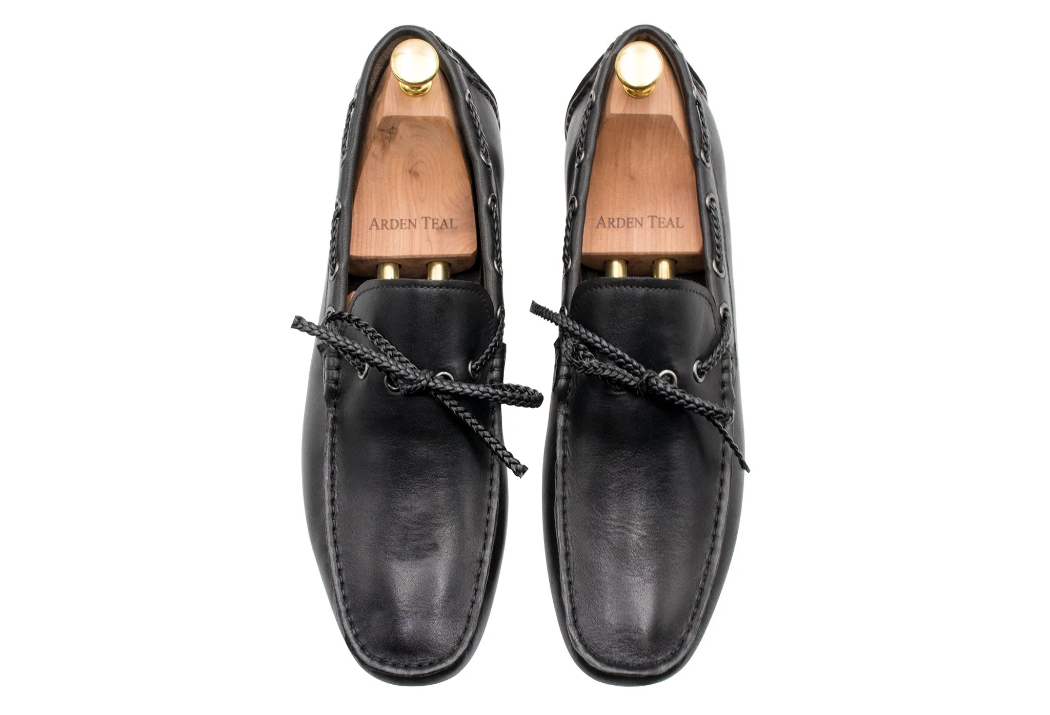 Esperanza Black Moccasins