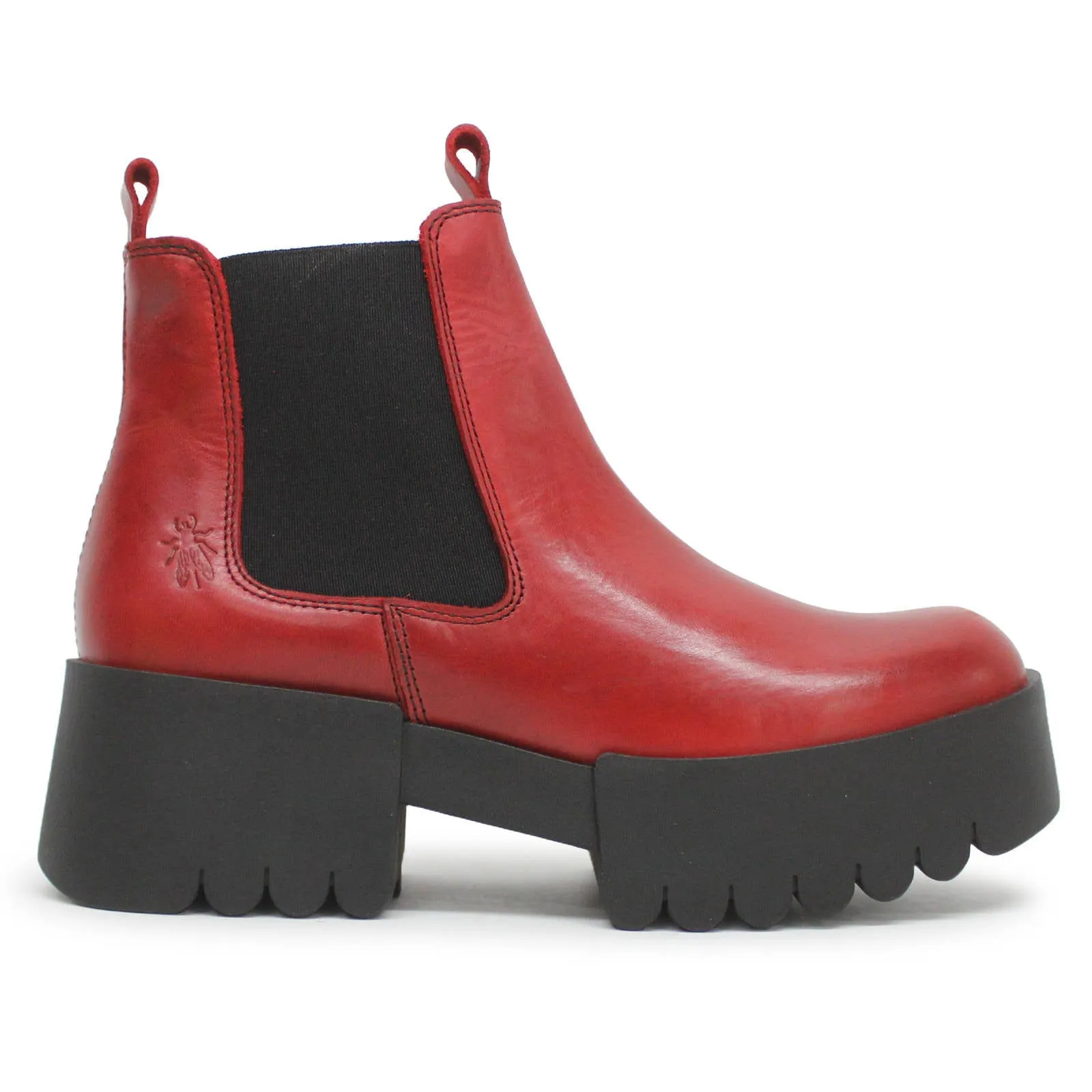 EXIA123FLY Rug Leather Women's Chelsea Boots