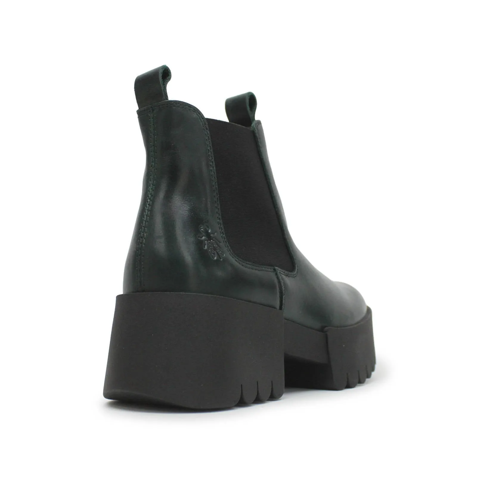 EXIA123FLY Rug Leather Women's Chelsea Boots