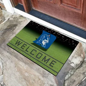 Fanmats Duke Blue Devils Rubber Door Mat - 18" x 30"