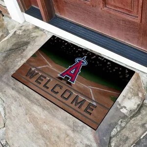 Fanmats Los Angeles Angels Rubber Door Mat - 18" x 30"