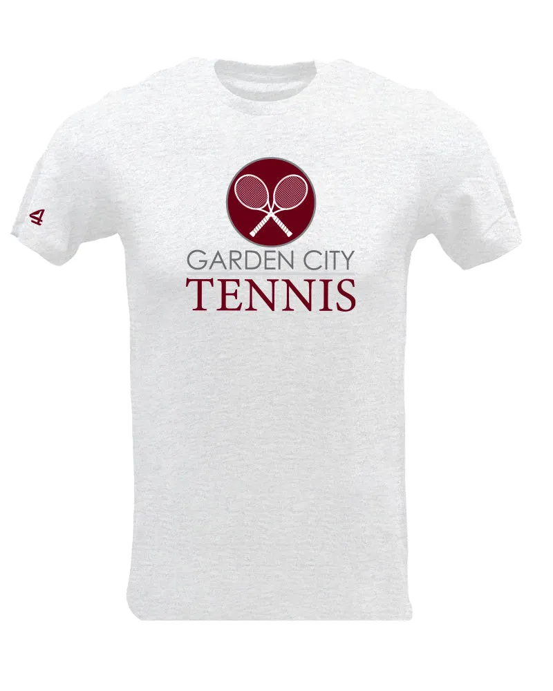 Garden City Tennis Full Chest Short Sleeve Cotton Tee