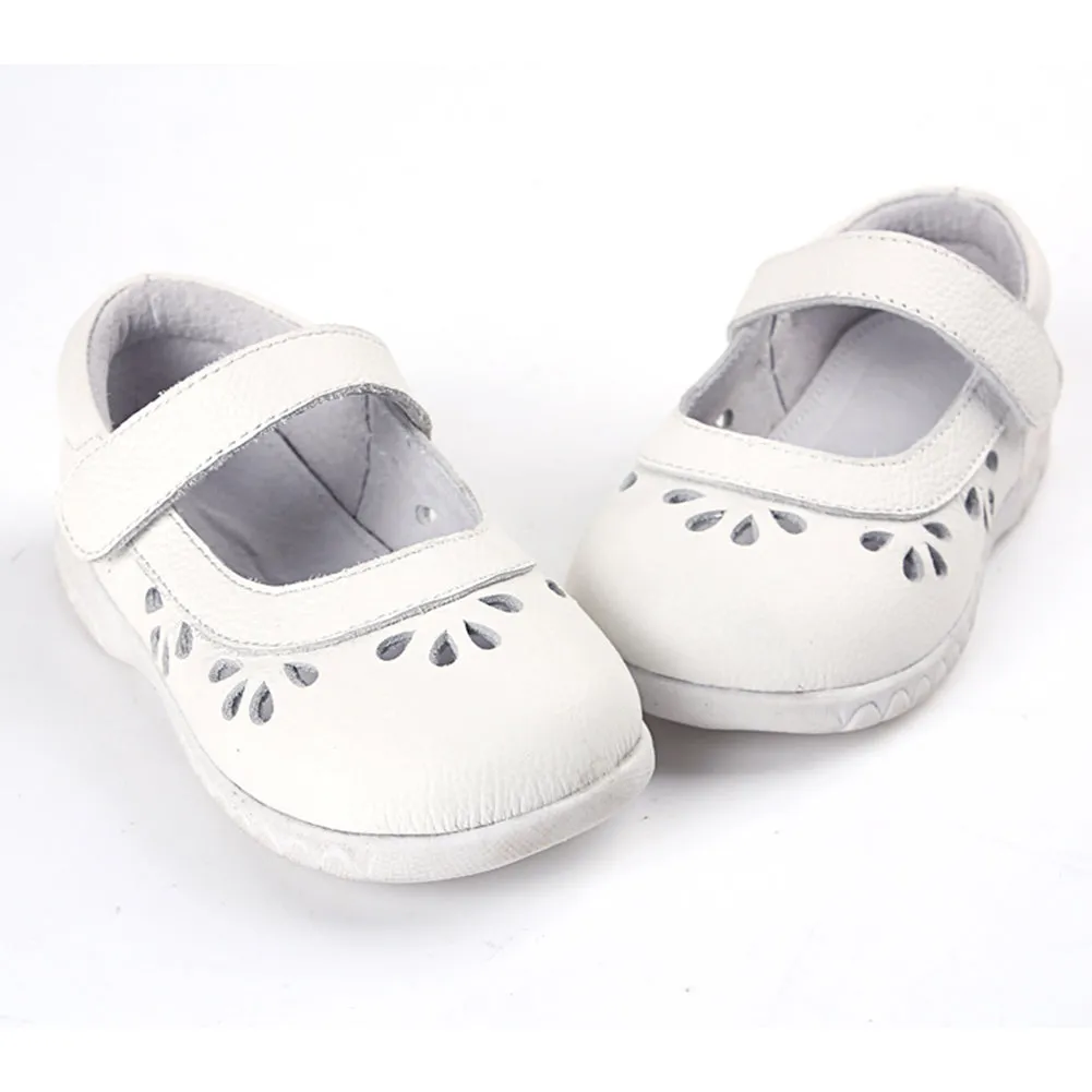 Girl's Round Toe Mary Jane Flat Princess Shoes(Toddler/Little Kid)