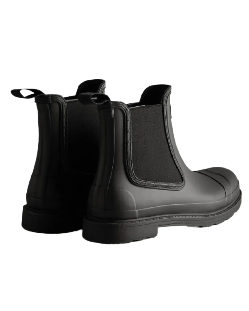 Hunter Mens Commando Chelsea Boots