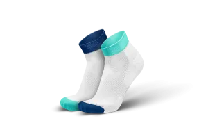 INCYLENCE Running Sibs Mint Blue Short Sock