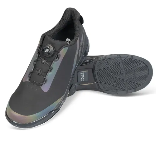 KR Strikeforce TPC Hype Black Iridescent Performance Right Hand Unisex Bowling Shoes