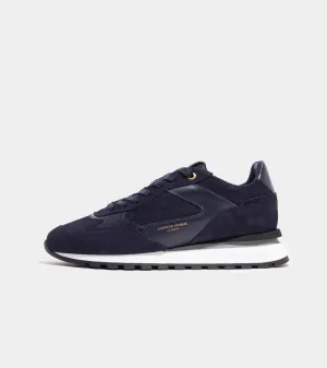 Lechuza Racer | Navy Caiman Croc Emboss Suede AHP241-10