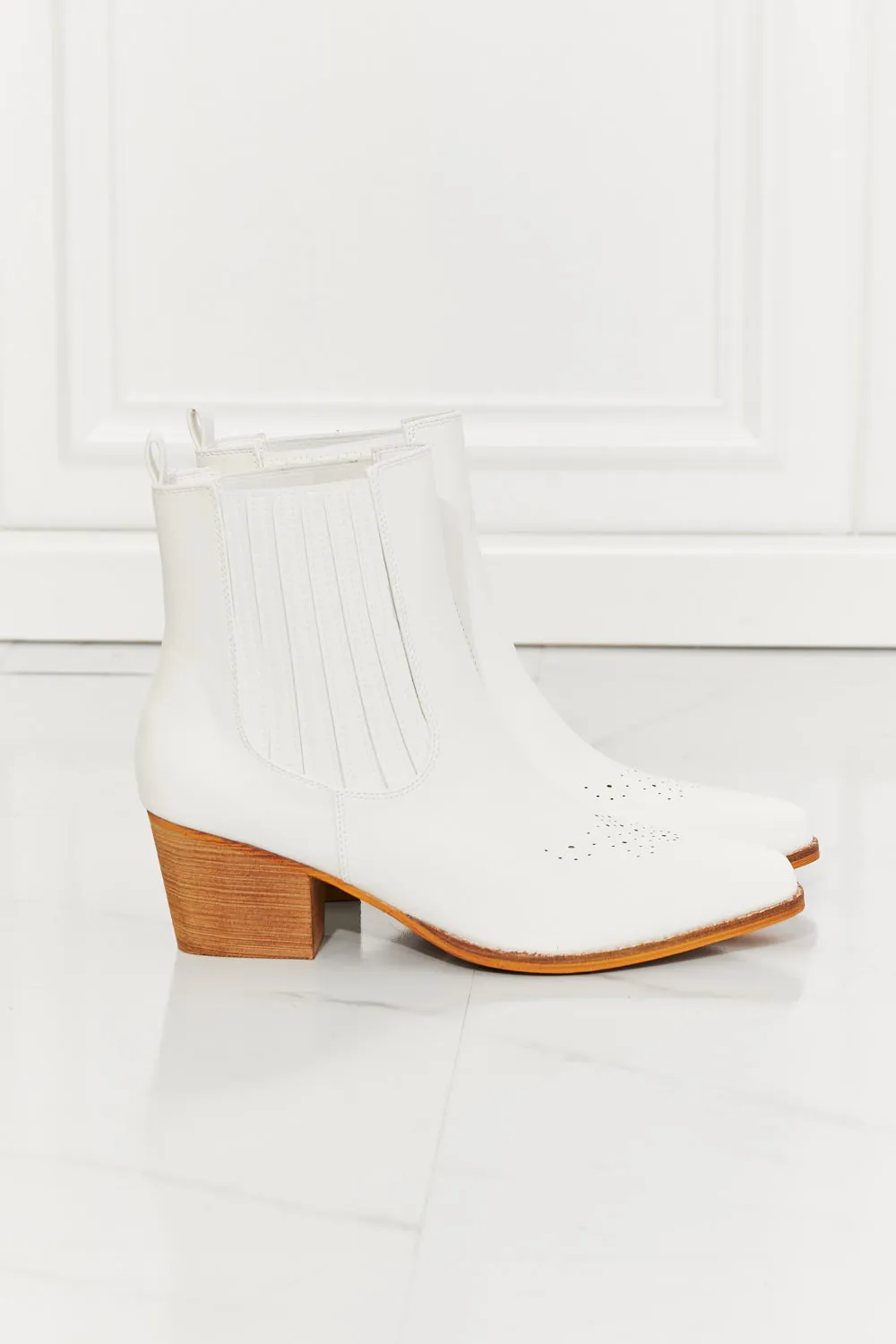 Love the Journey Stacked Heel Chelsea Boot