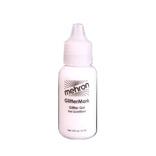 Mehron Makeup GlitterMark (.5 oz) (Crystal White)