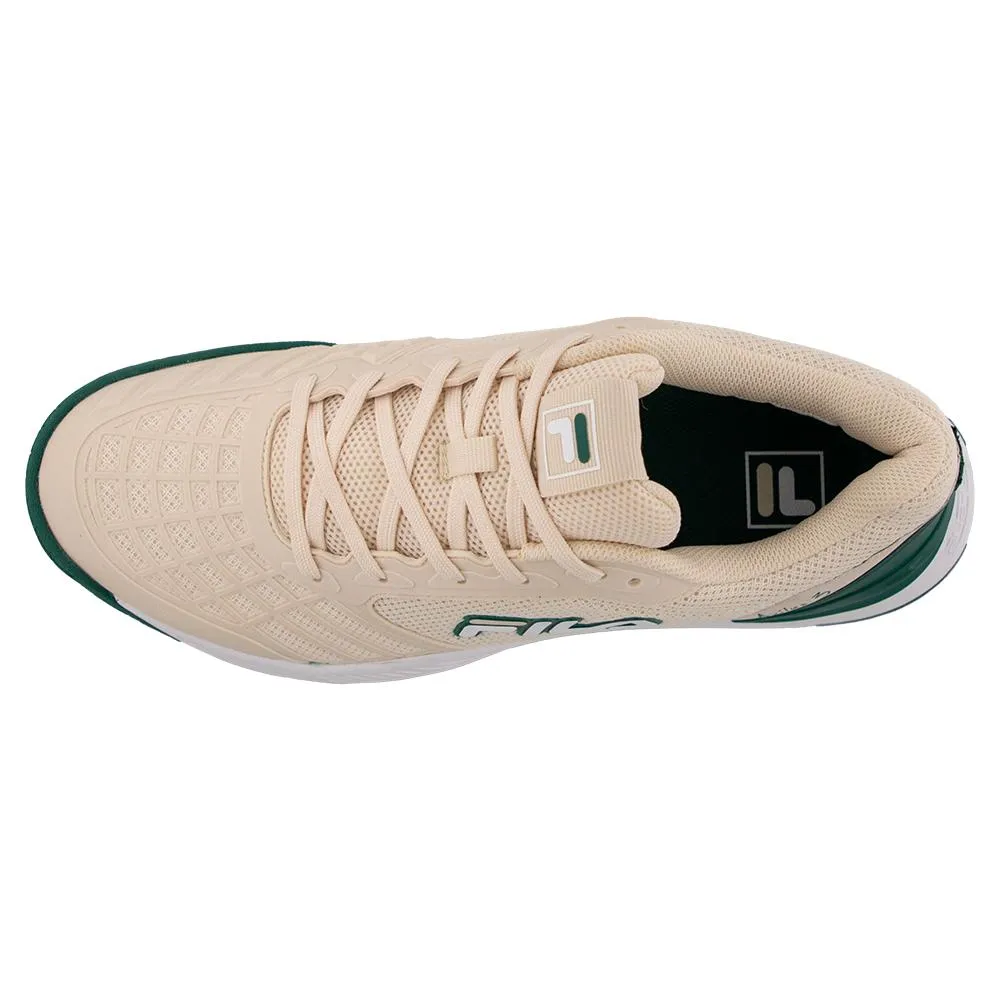 Men's Axilus 3 Tennis Shoes Whitecap and Malachite Green