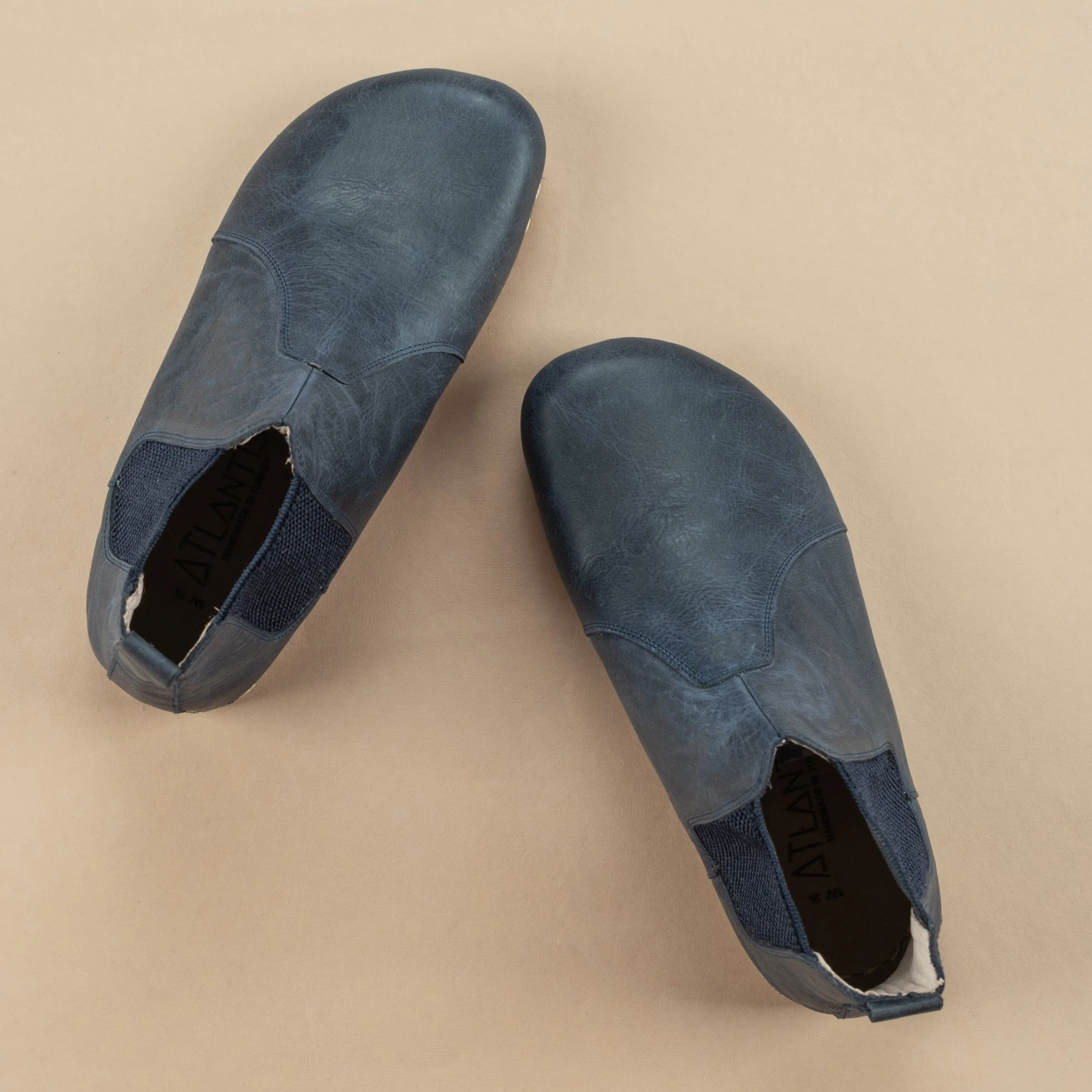 Men's Blue Barefoot Chelsea Boots