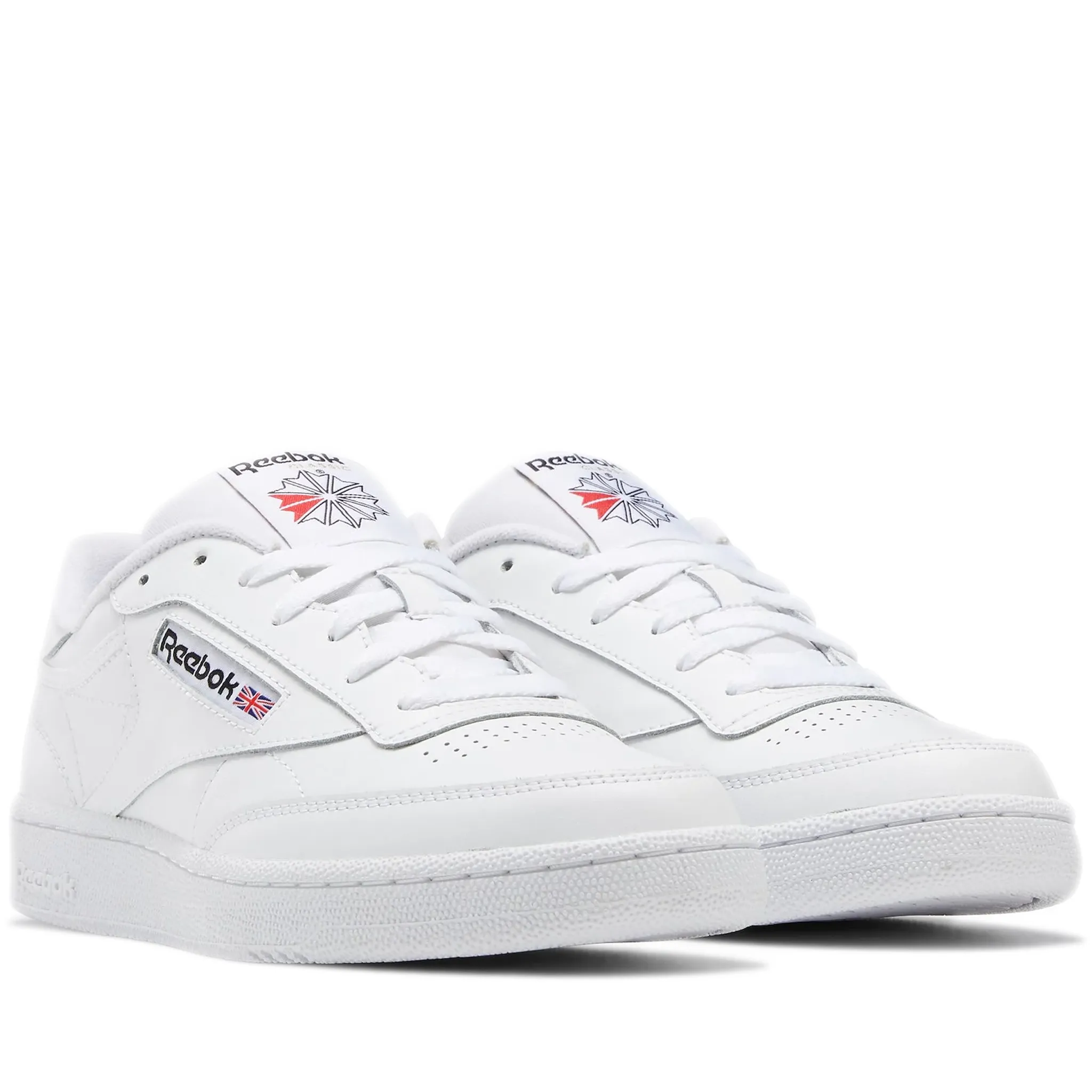 Men's Reebok Club C 85 Shoes - FTWR White/FTWR White /Core Black