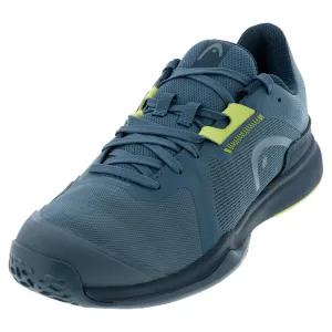 Men's Sprint Team 3.5 Tennis Shoes Bluestone and Light Green