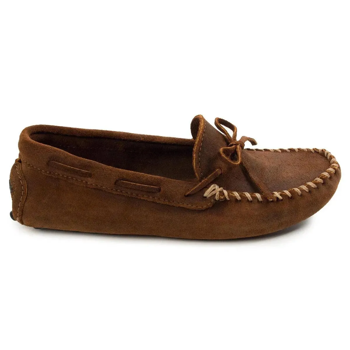 Minnetonka Classic Driver Suede - Mens Moccasin