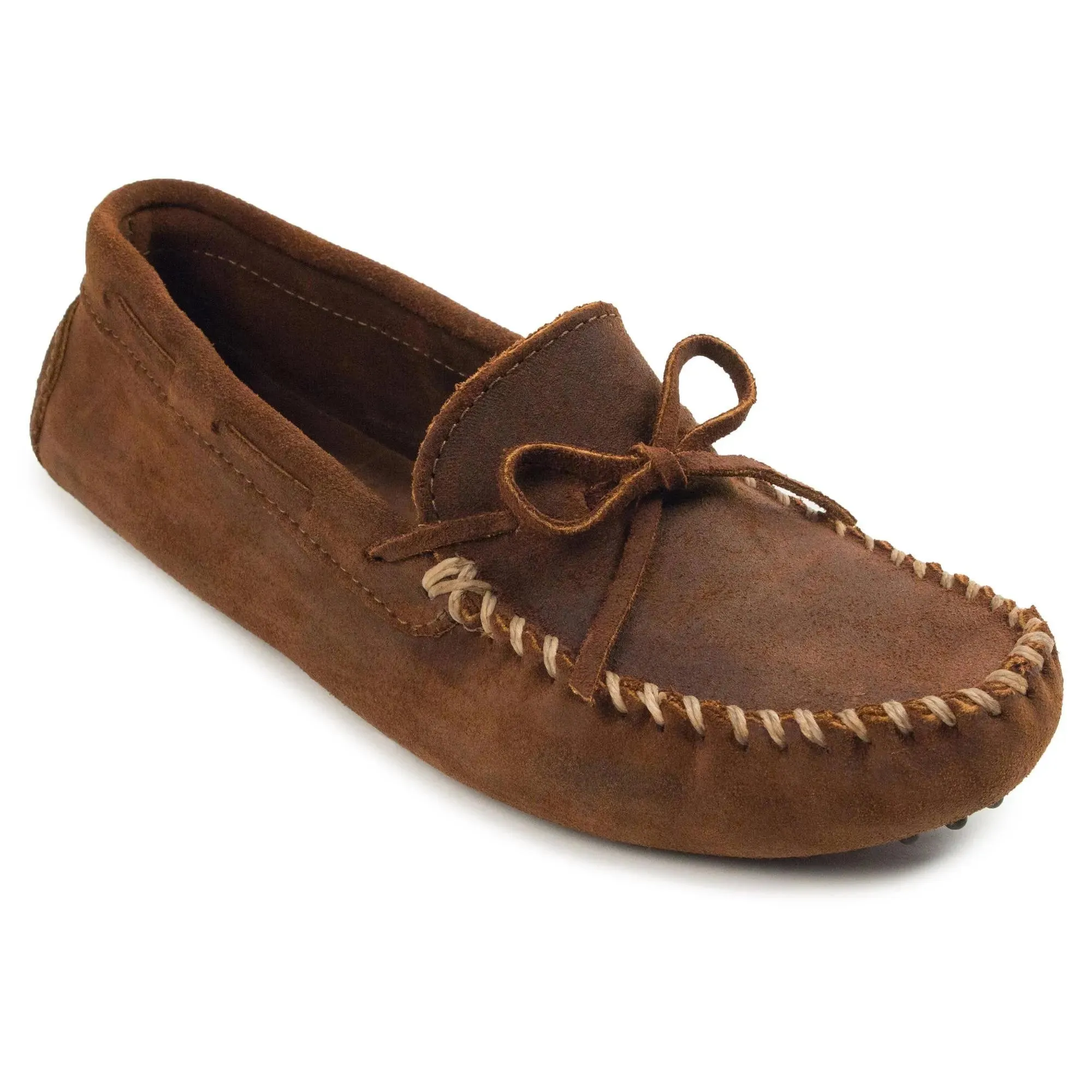 Minnetonka Classic Driver Suede - Mens Moccasin