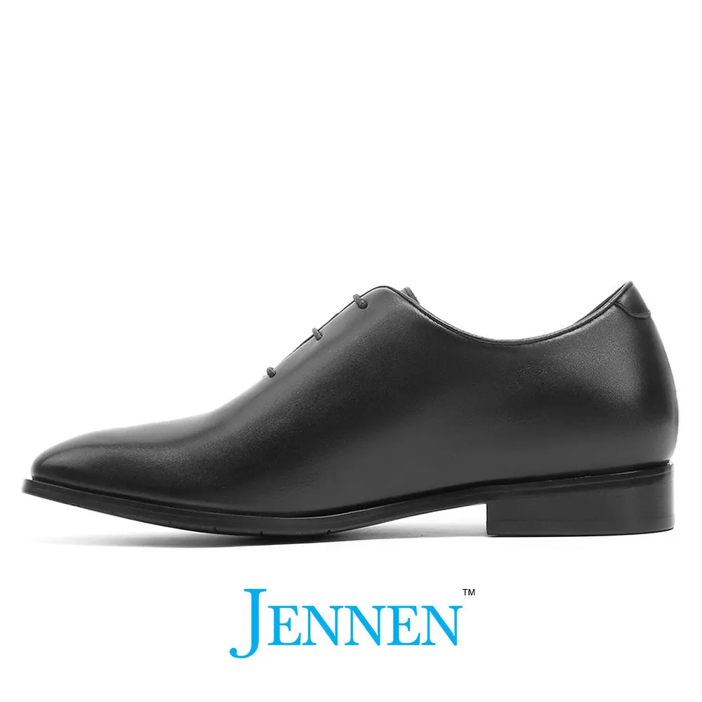 Mr. Assange Matte Black 7cm | 2.8 inches Taller Wedding Shoes for Men