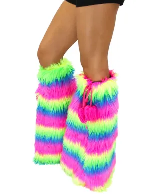 Neon Rainbow Fluffies