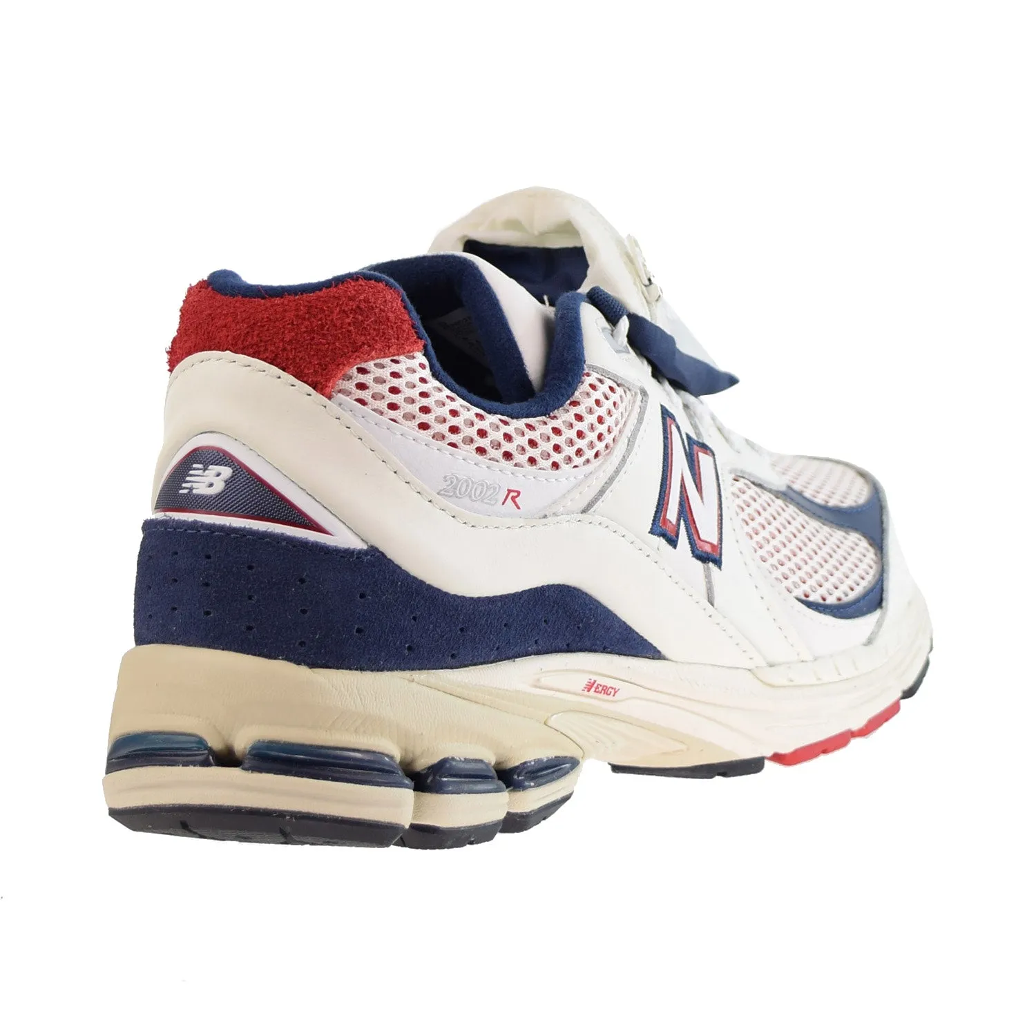 New Balance 2002R Men's Shoes White-Red-Navy