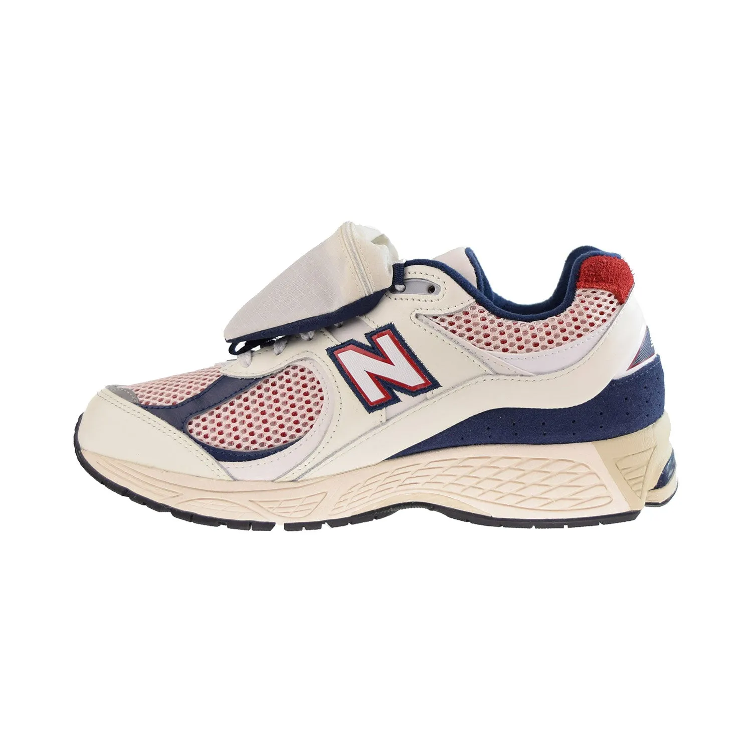 New Balance 2002R Men's Shoes White-Red-Navy