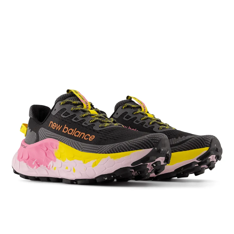 New Balance More Trail v3 Women's Running Shoes Black/Pink AW24