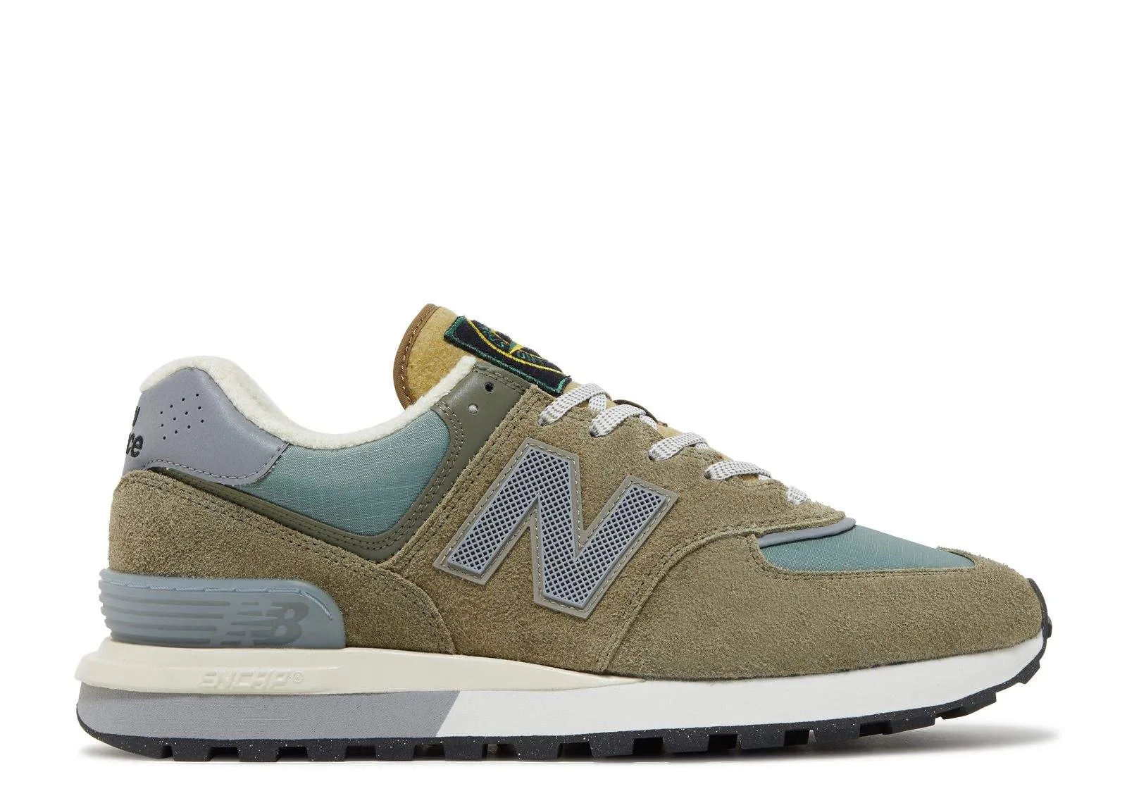 New Balance Stone Island x 574 Legacy ‘Steel Blue’ Revered Footwear