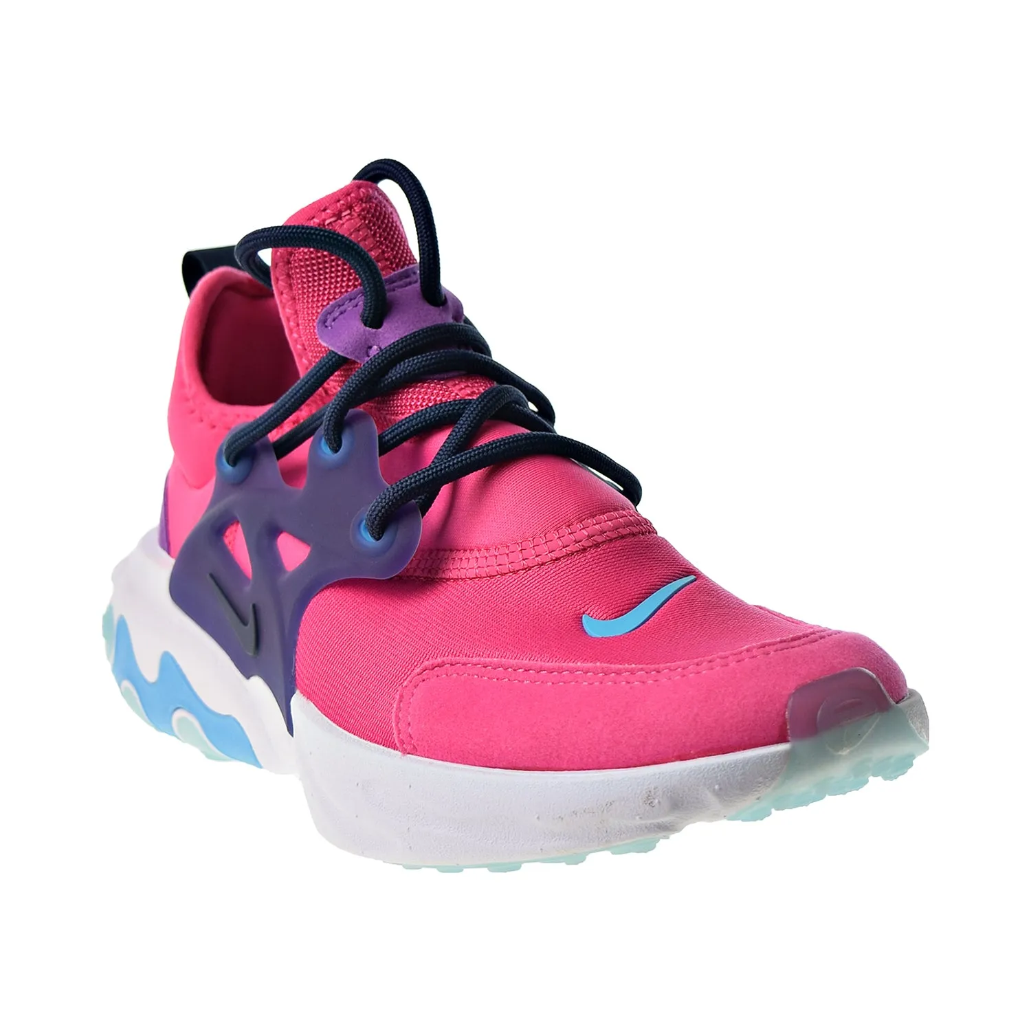 Nike React Presto Big Kids' Shoes Watermelon-Blue Fury-Purple Nebula