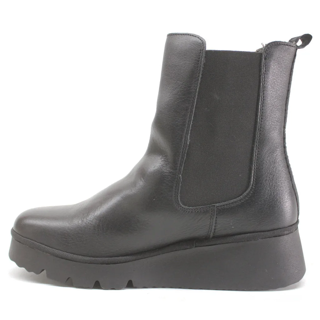 Paty405Fly Soft Leather Women's Chelsea Boots