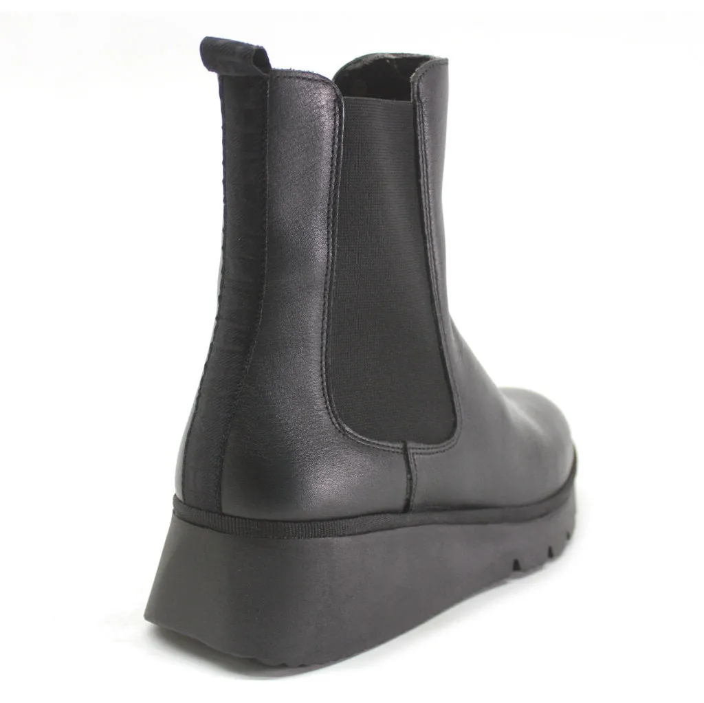 Paty405Fly Soft Leather Women's Chelsea Boots