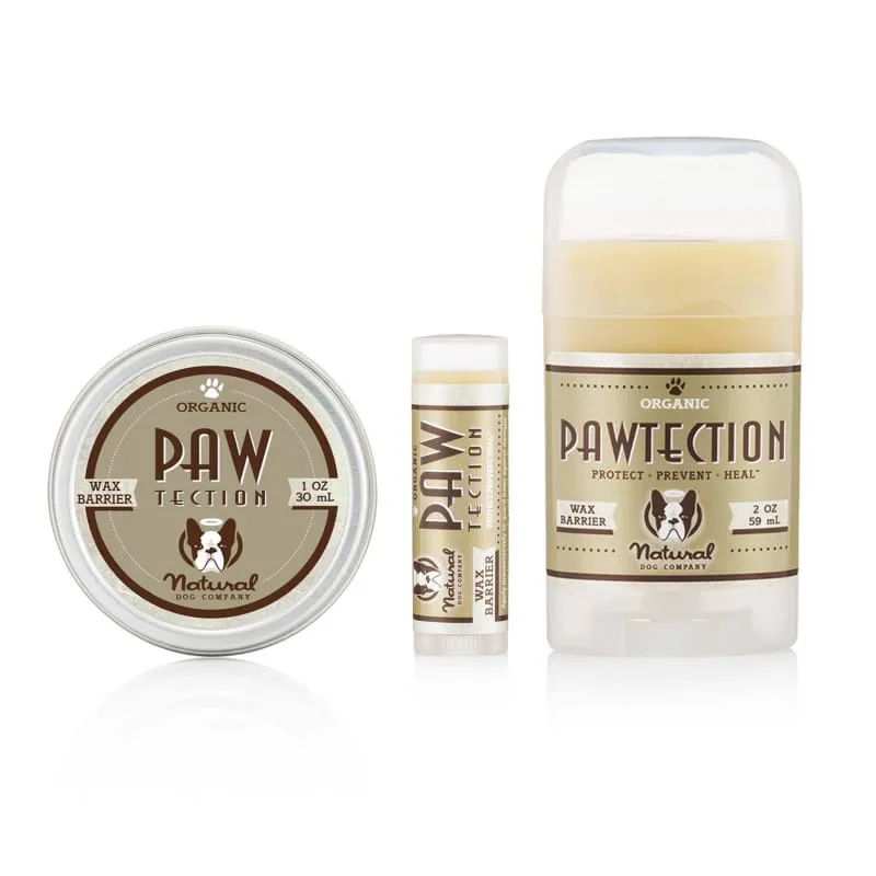 [PAW SET BUNDLE AT $39.90] Natural Dog Company Pawtection Organic Healing Balm (3 sizes)