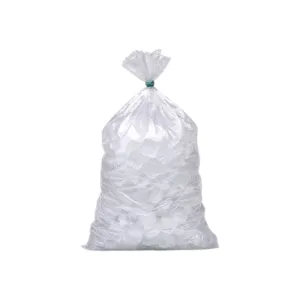 Plastic Bag 300x460mm 75microns 5kg Clear Ice Cube packet 100pack