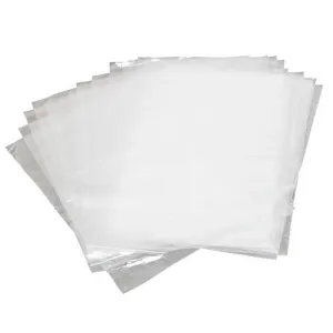 Plastic Bag 305x45mm 150mic Clear 100pack