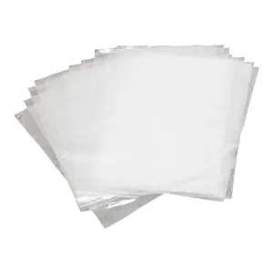 Plastic Bag 400x700mm 50mic Clear 100Pack